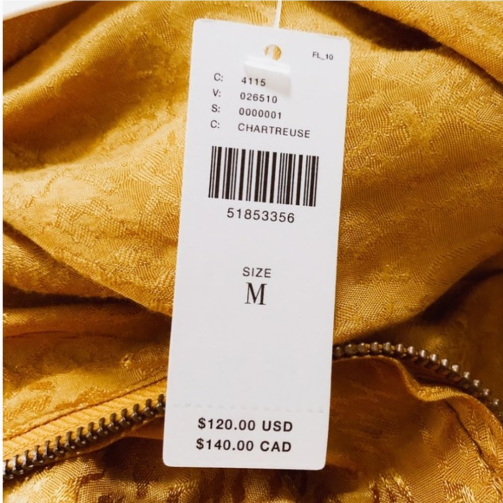Maeve by Anthropolgie Satin bomber Jacket szM - Picture 15 of 15